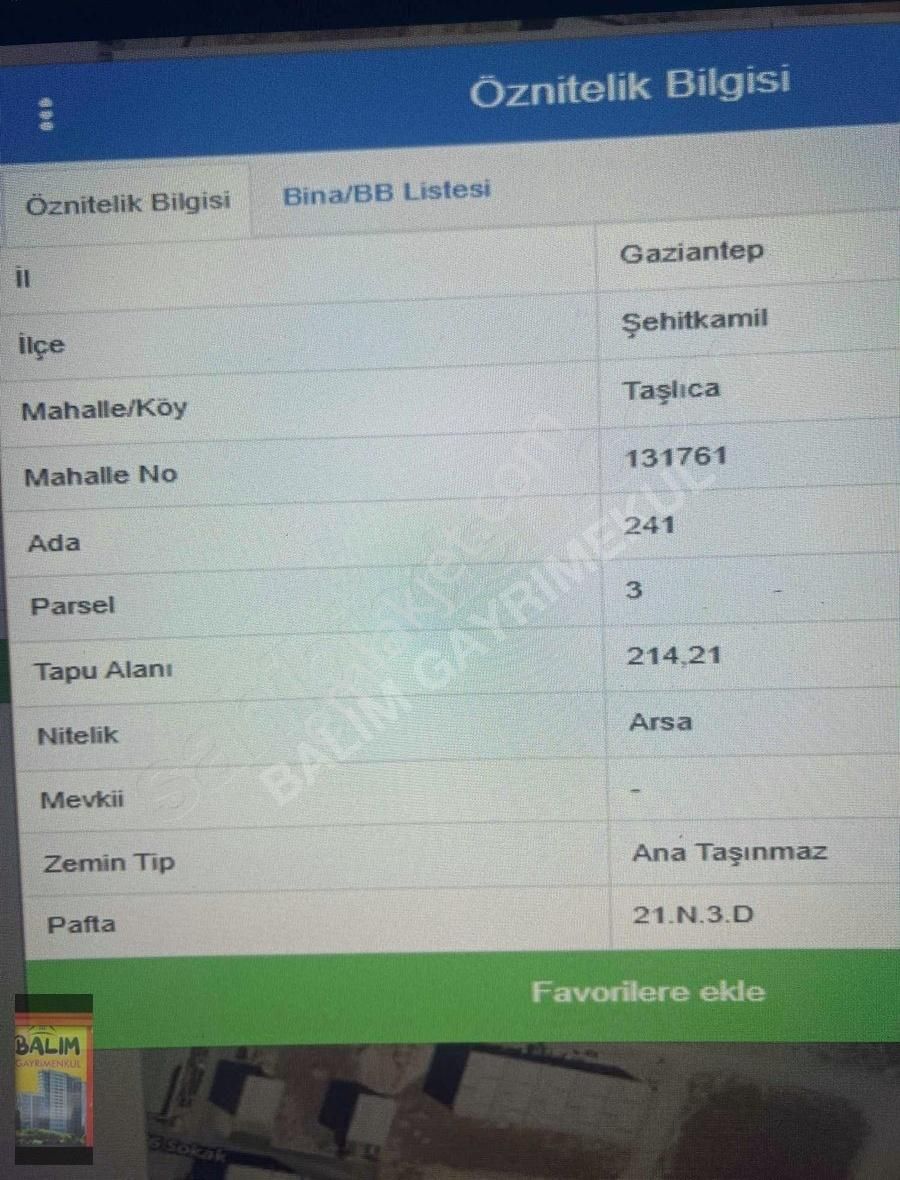 Halıcılar Sitesi'nde Satılık Arsa