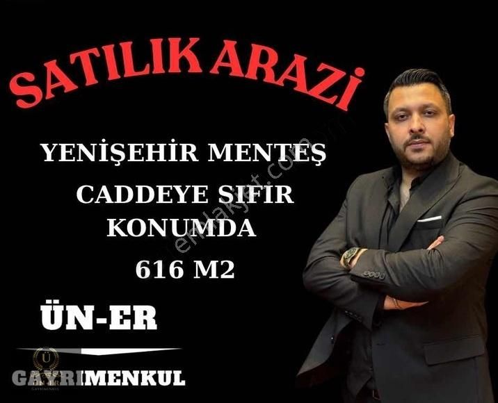 *ün-er* Menteş De Satılık Caddeye Sıfır Arazi