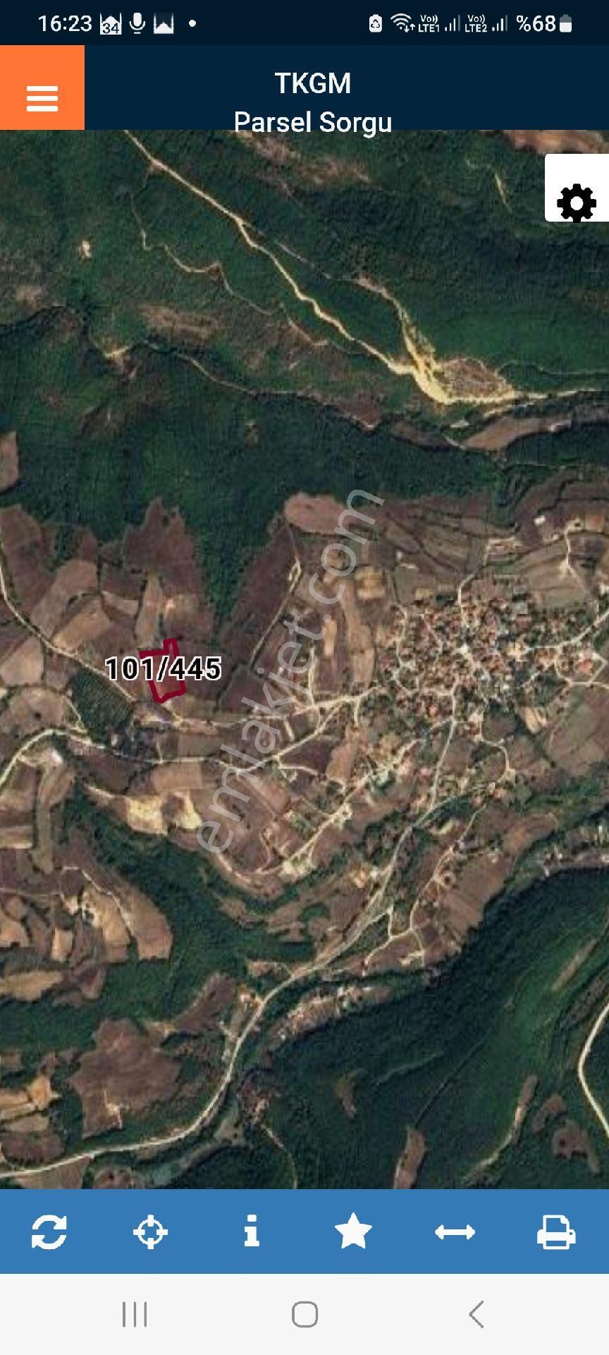 Vize Küçükyayla Da Satılık 314 M2 Köy Dibi Parsel