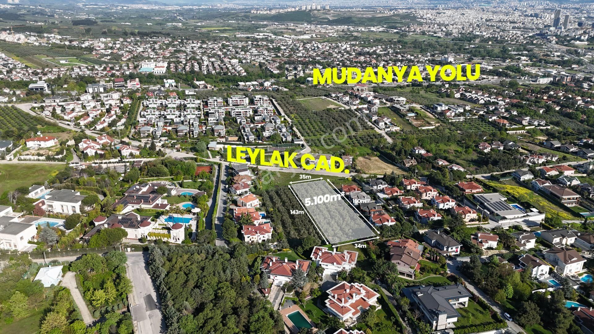 İdenova’dan Mudanya Çağrışan’da Satılık Arsa!