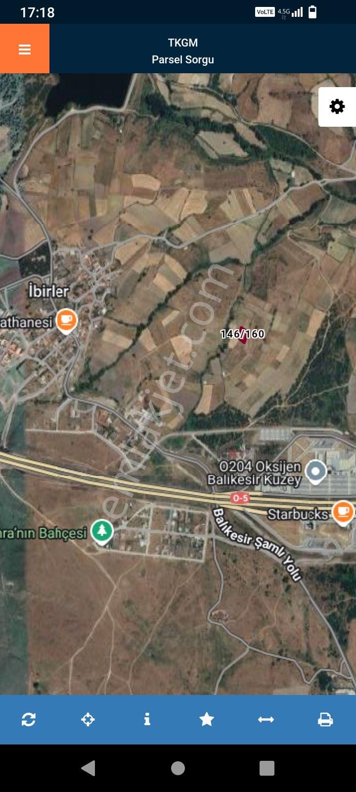 Sahibinden Balıkesirde Tarla