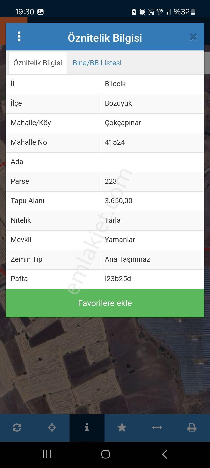 Satılık Yatirimlik Tarla