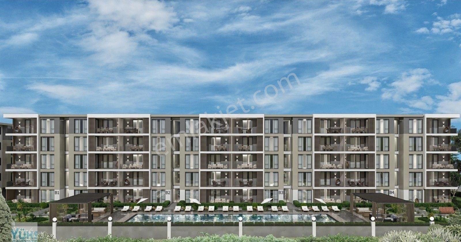 Denizli Yenişafak Ta 3+1 170 M2 Lansmana Özel Havuzlu Ultra Lüks Satılık Daireler