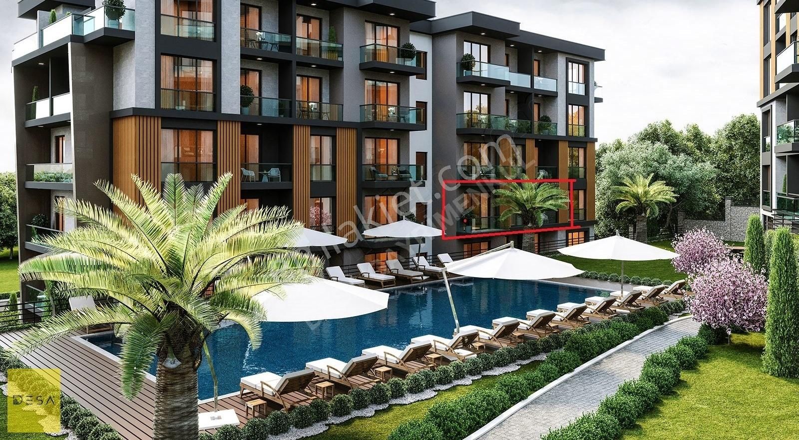 İzmit Bağçeşme'de Havuzlu Sitede Sıfır Arakat Daire