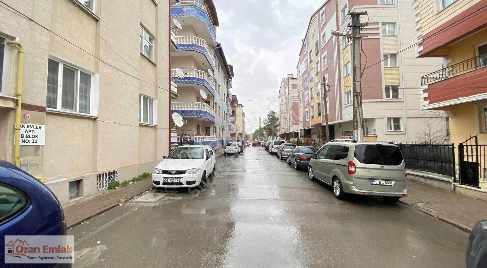 Sivas Ozan Emlak'tan Kümbet'te Satılık 2+1 Daire