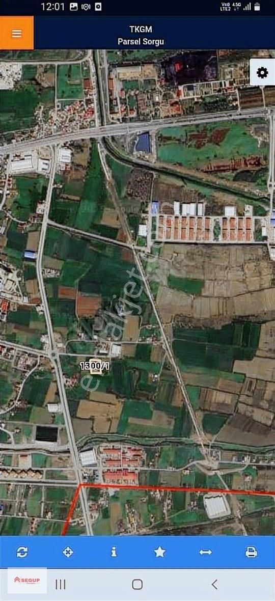 Segup'tan 4 Yol Ağzında Sanayi İmarlı Fırsat Arsa(9)