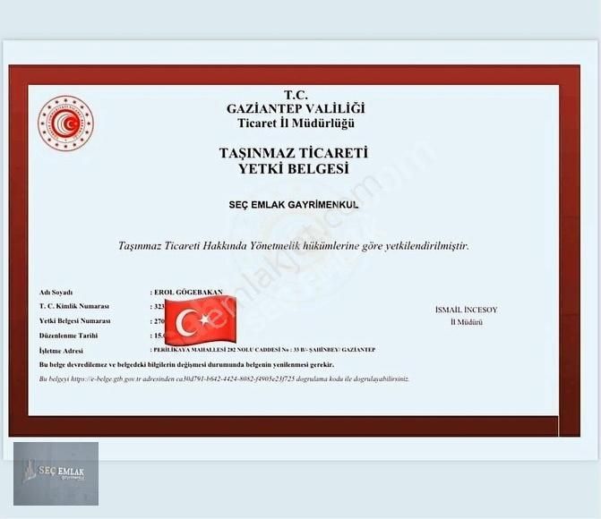 Seç Emlak Tan Alaçalı Köyünde Satılık Fıstıklık - Görsel 4