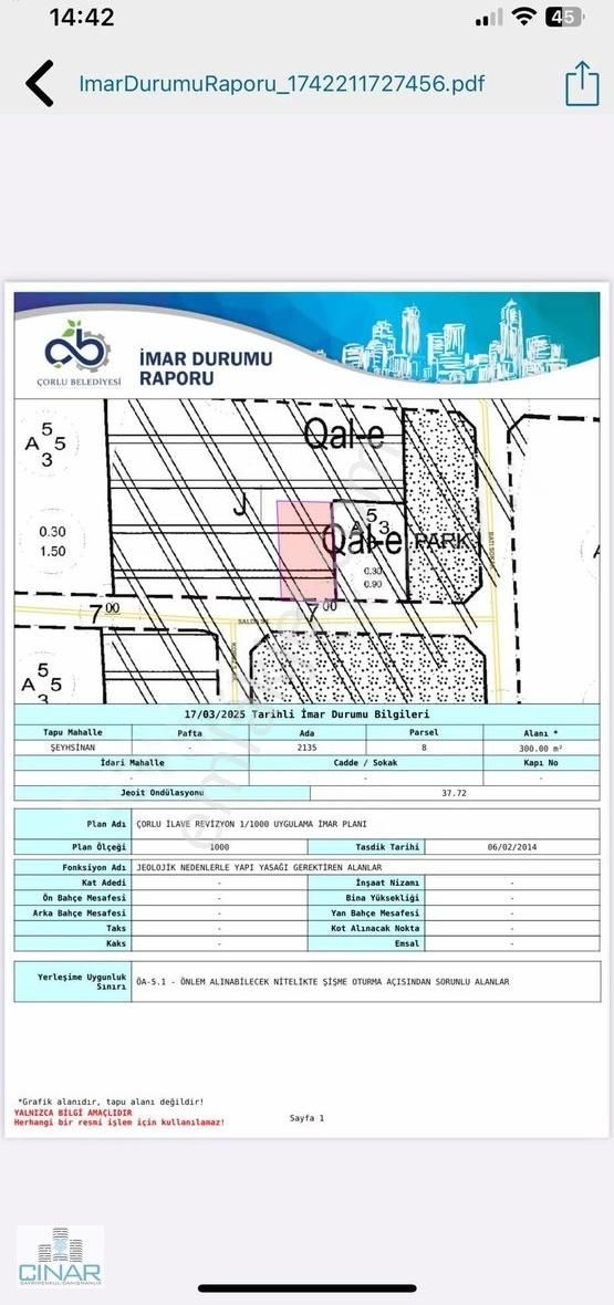 Şeyhsinan Mahallesi, Yerleşimin Yanıbaşında/300mt Müstakil