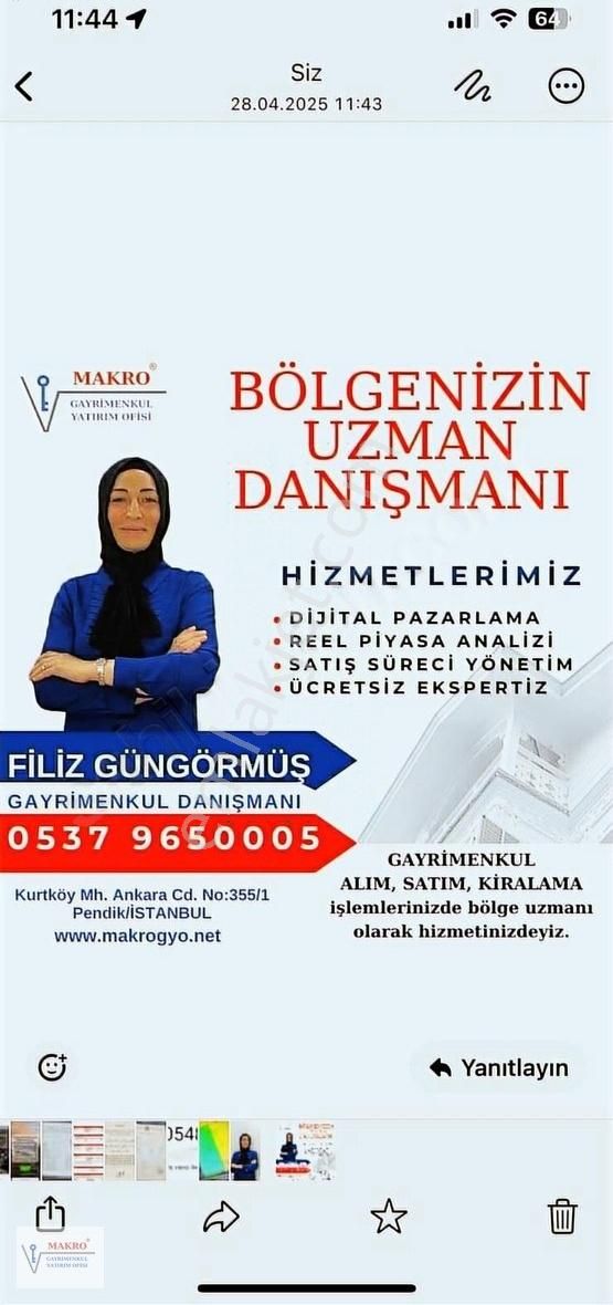 Kiptaş Hilal Konutları 3+1 Satılık Daire