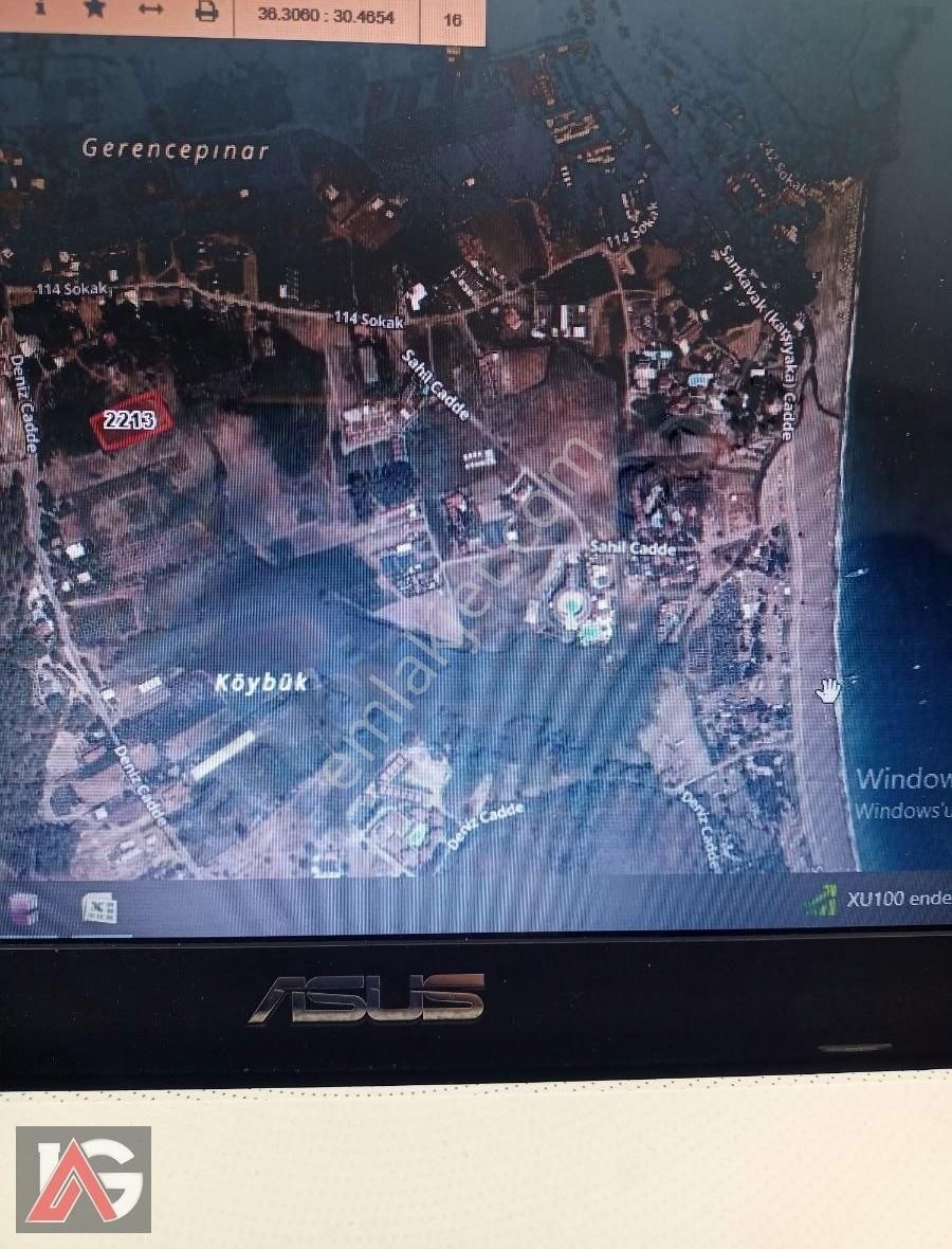 Turizmin Gözdesi Adrasanda Kaçırılmayacak Fırsat Arsa