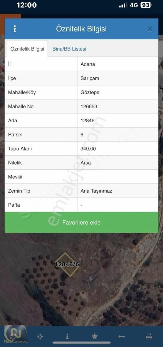 Nur Aslandan Göztepede Tek Tapu Satılık 3 Kata İmarlı Arsa