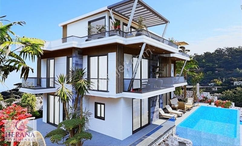 Denize Nazır Fourleks Geniş Ferah Şık Ve Lüks Satılık Villa - Görsel 6