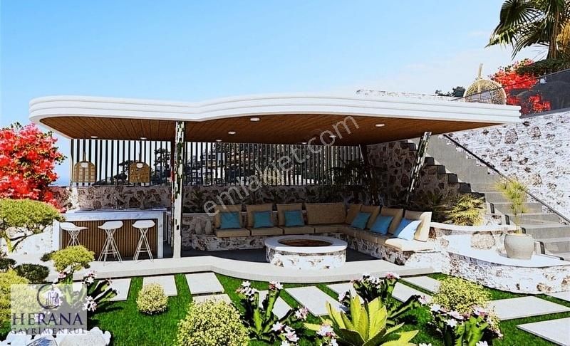 Denize Nazır Fourleks Geniş Ferah Şık Ve Lüks Satılık Villa - Görsel 5