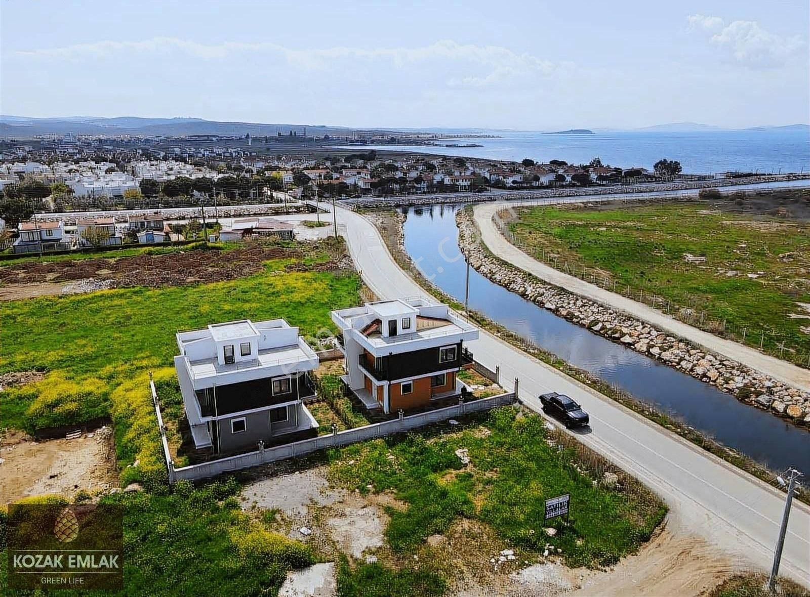 Gömeç Sahilinde Plaja Yürüme Mesafesi Satılık Sıfır Villa - Görsel 19