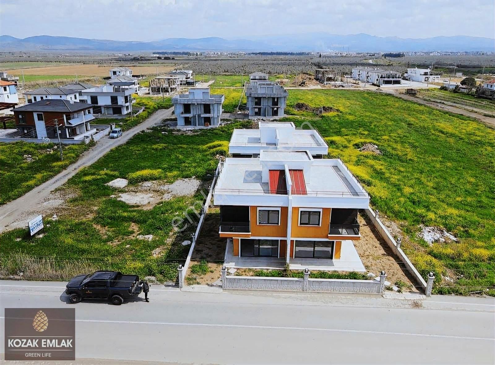 Gömeç Sahilinde Plaja Yürüme Mesafesi Satılık Sıfır Villa - Görsel 13