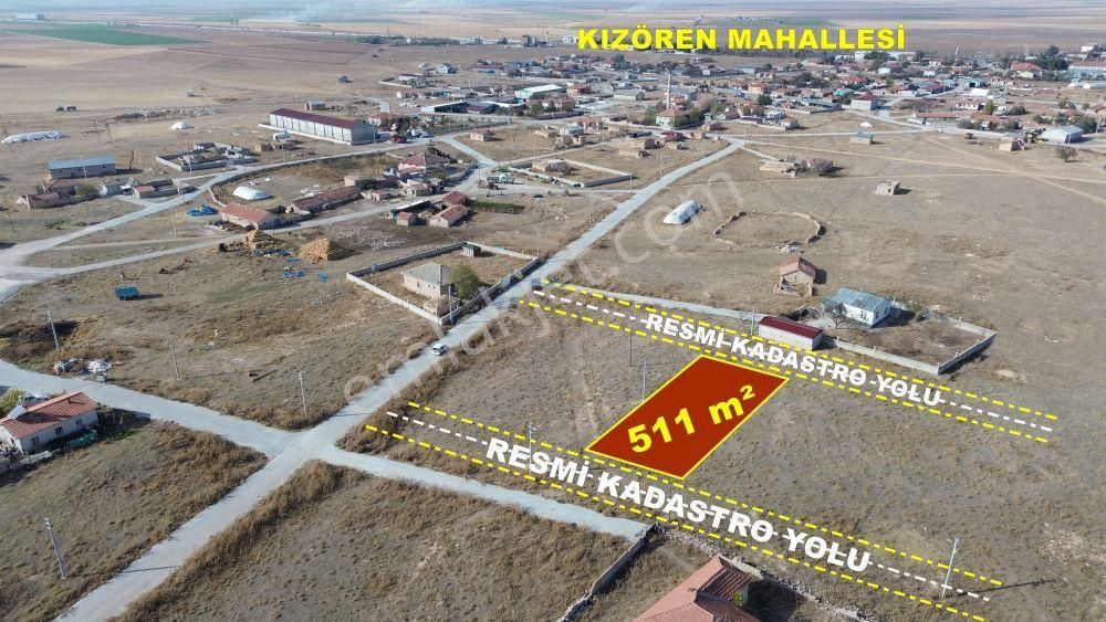 Konya / Karatay / Kızören Mahallesinde 511 M² Müstakil Tapulu Konut İmarlı Arsa