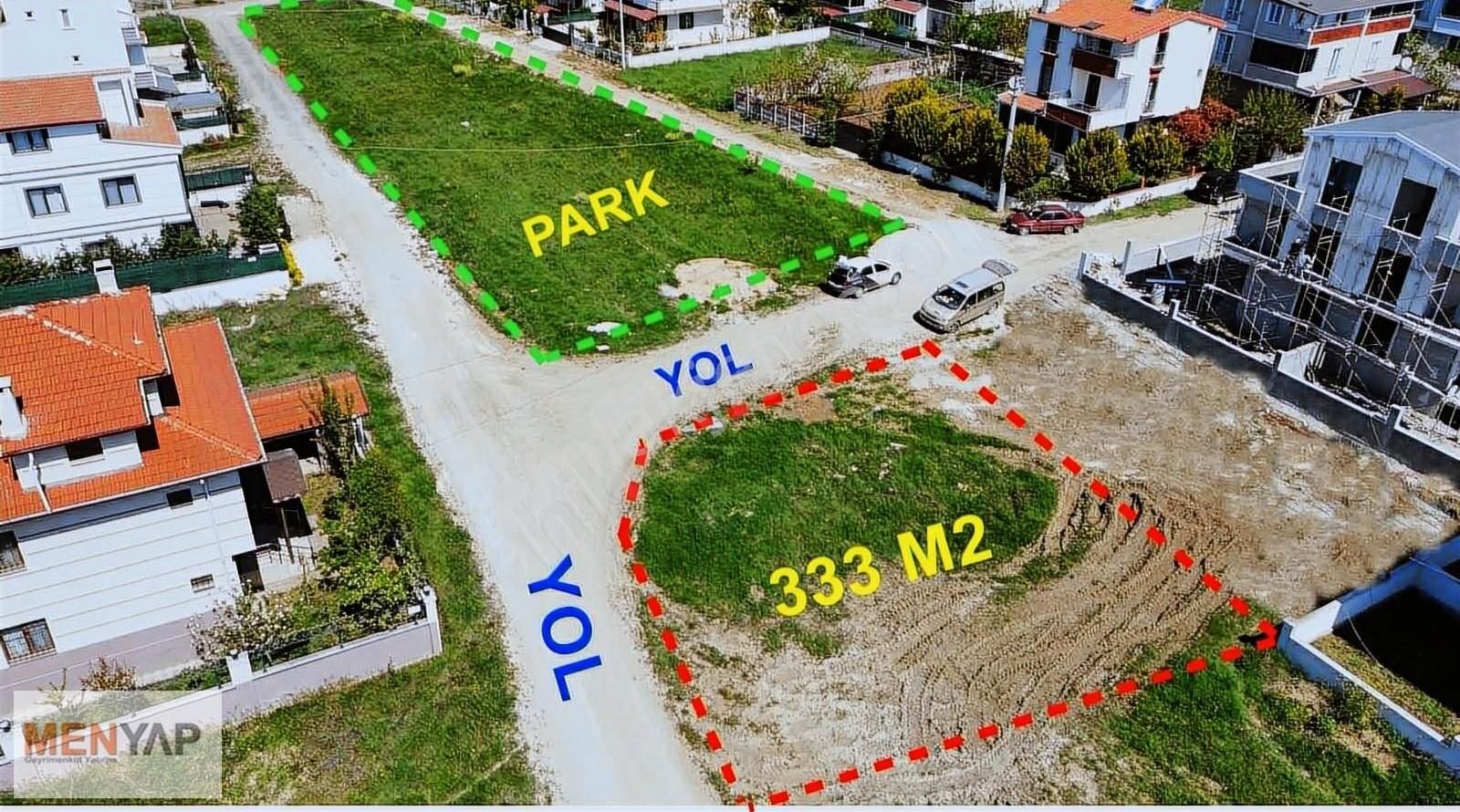 Yeniçiftlik'te İmarlı İfrazlı Köşebaşı Müstakil 333 M2 Arsa
