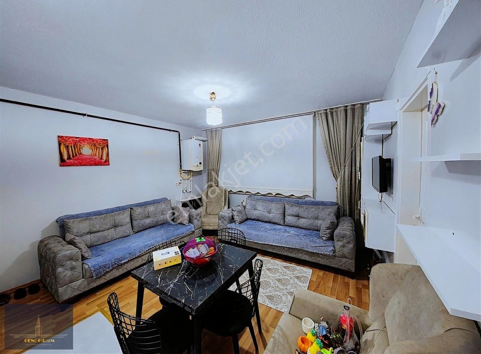 Genç Girişim'den Satılık Toki'de Full Eşyalı 1+1 Ara Kat Daire