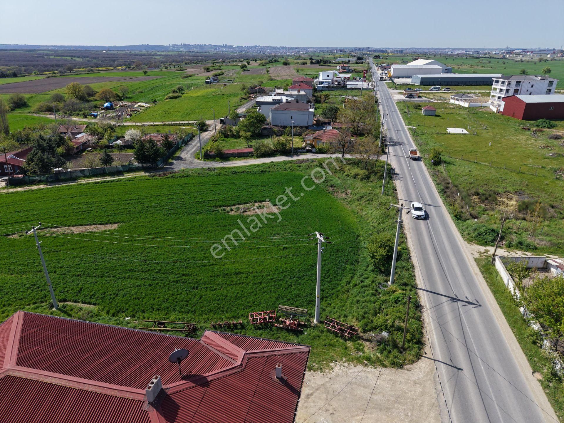 Kapaklı Pınarça Benzinlik Arkası 500 M² Tek Tapu İmarlı Arsa