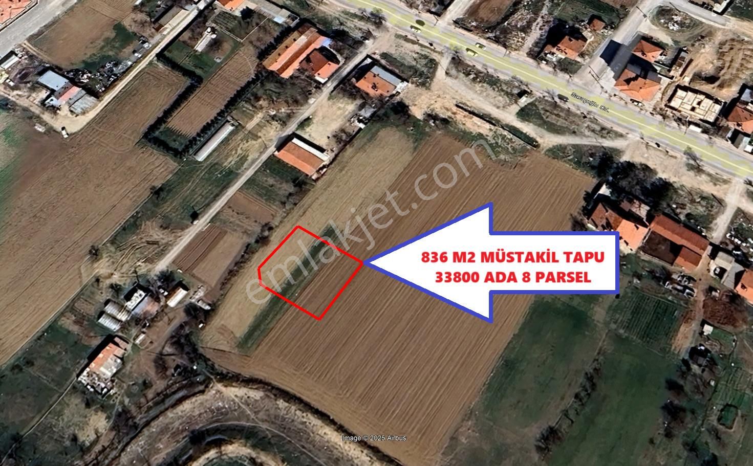Kanal Caddesi Civ. Saraçoğlu Caddesi Yanı 4 Dairelik Cazip Arsa