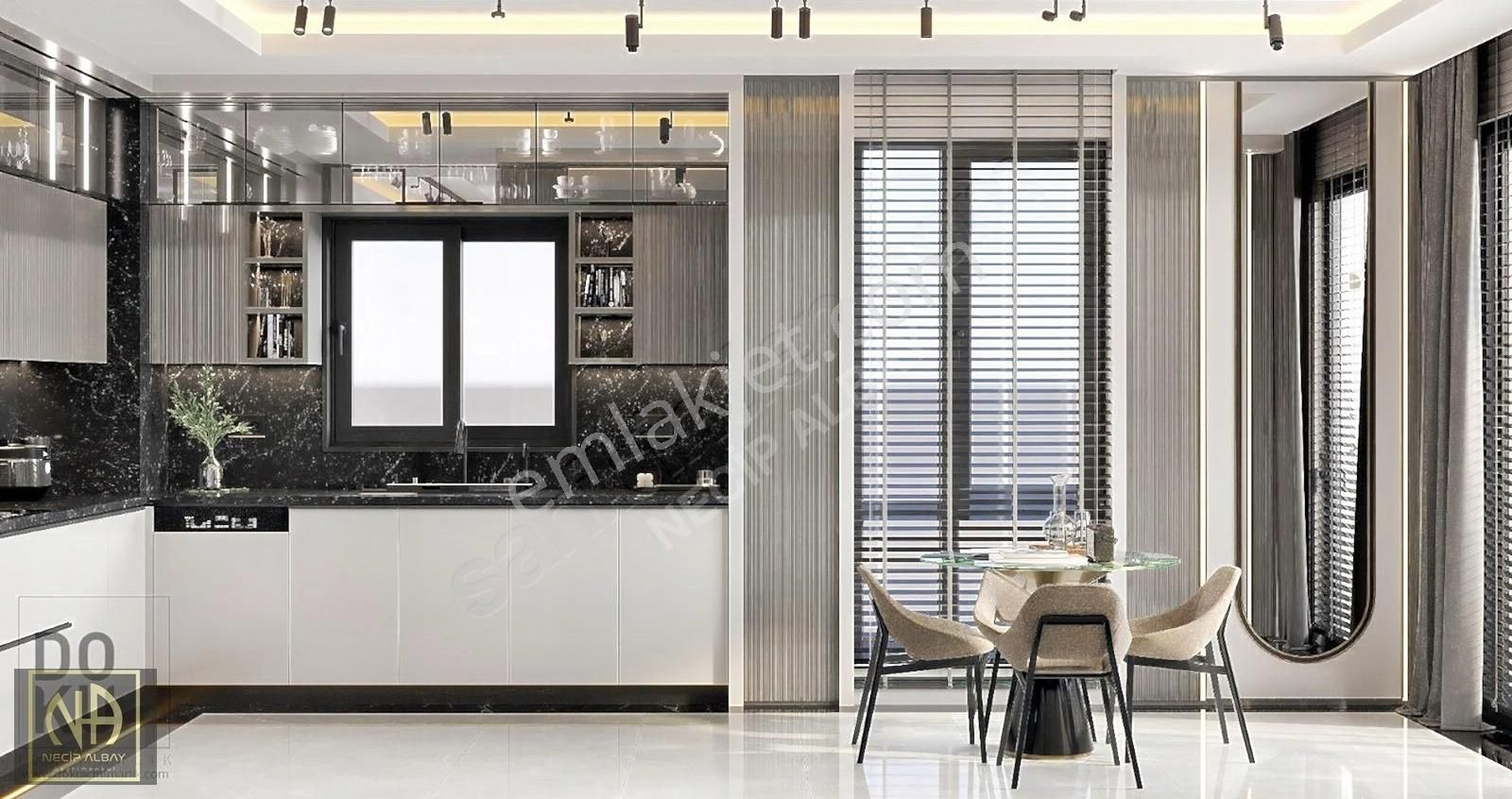 Necip Albay'dan Konforlu Yaşama İmza Atan Proje 4+1 Lüks Daire