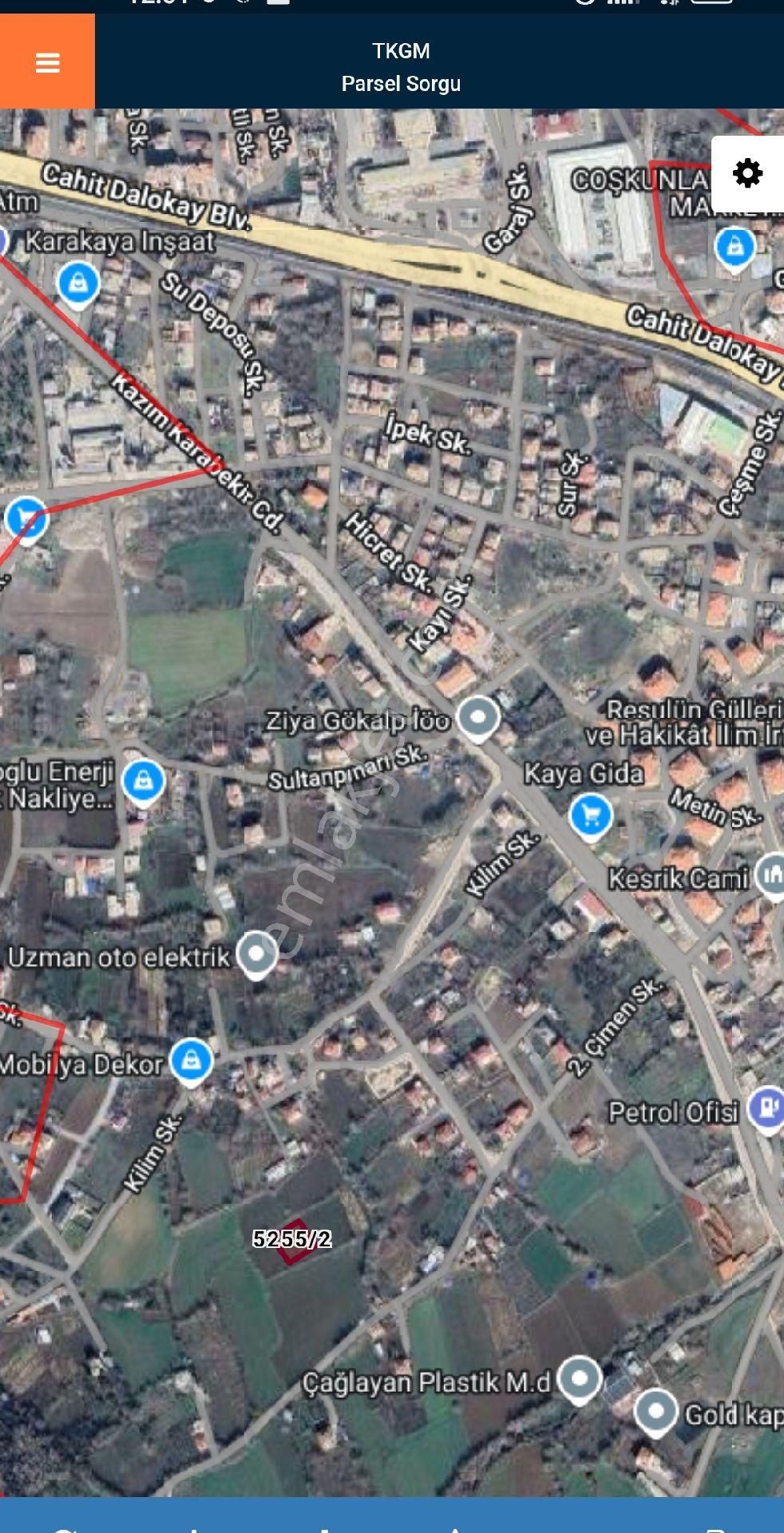 Kesrik Te 889 M2 Bedava Arsa