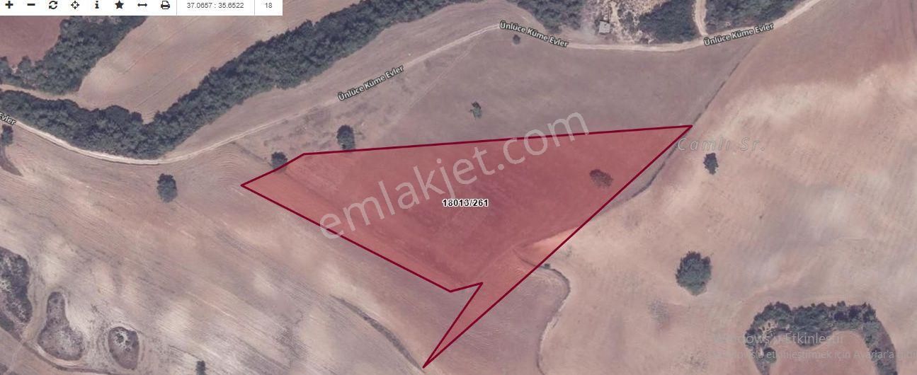 Sarıçam Şevketiye Köyü 18013 Ada 261 Parsel 18.670 M2 Tek Tapu Metrekaresi 350 Tl Dönümü 350,000tl