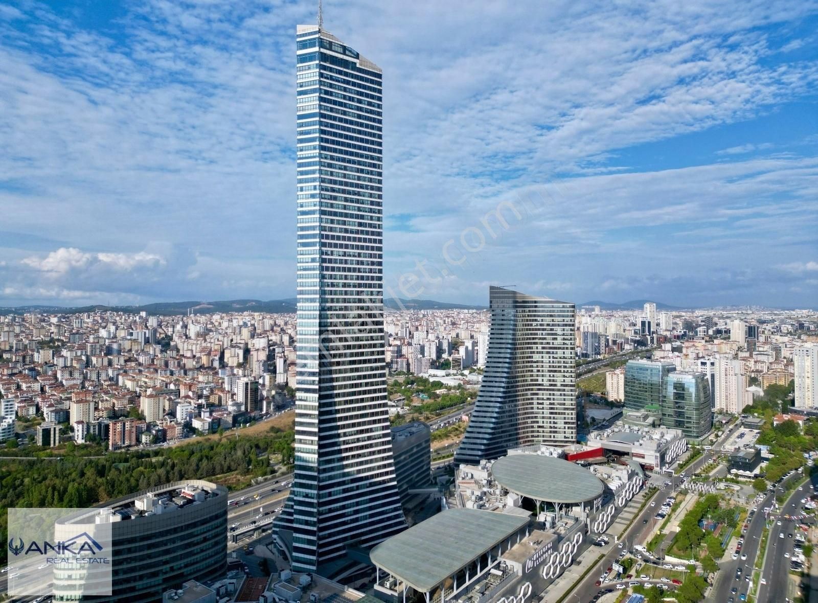 Anka Real Estate/metropol İstanbul 102m2 Satılık Ofis