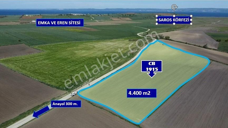 Çanakkale Gelibolu Bolayır Satılık 4400 M2 Arazi