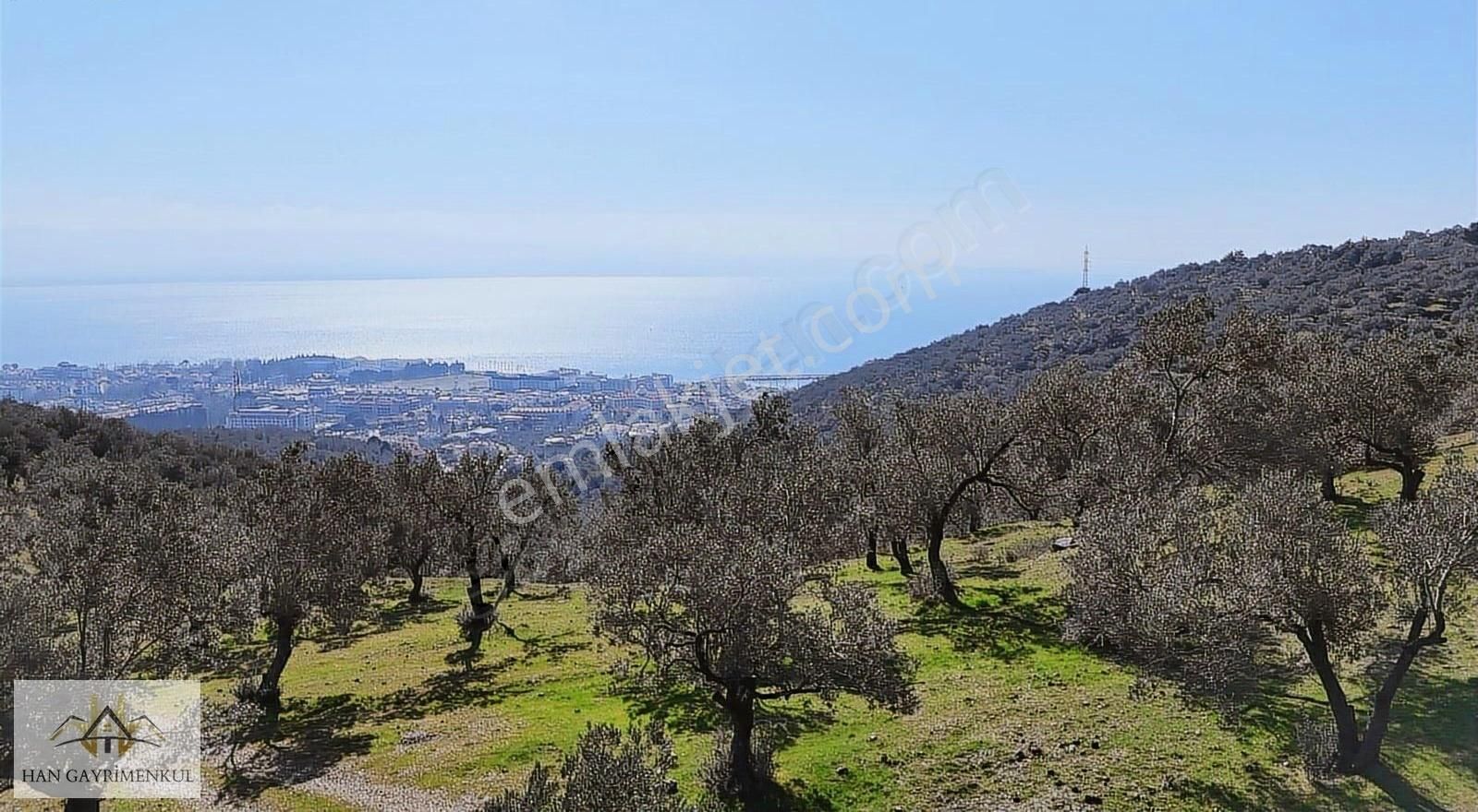 Han'dan Çamlıbel'de Full Deniz Manzaralı 9000 M2 İmara Yakın