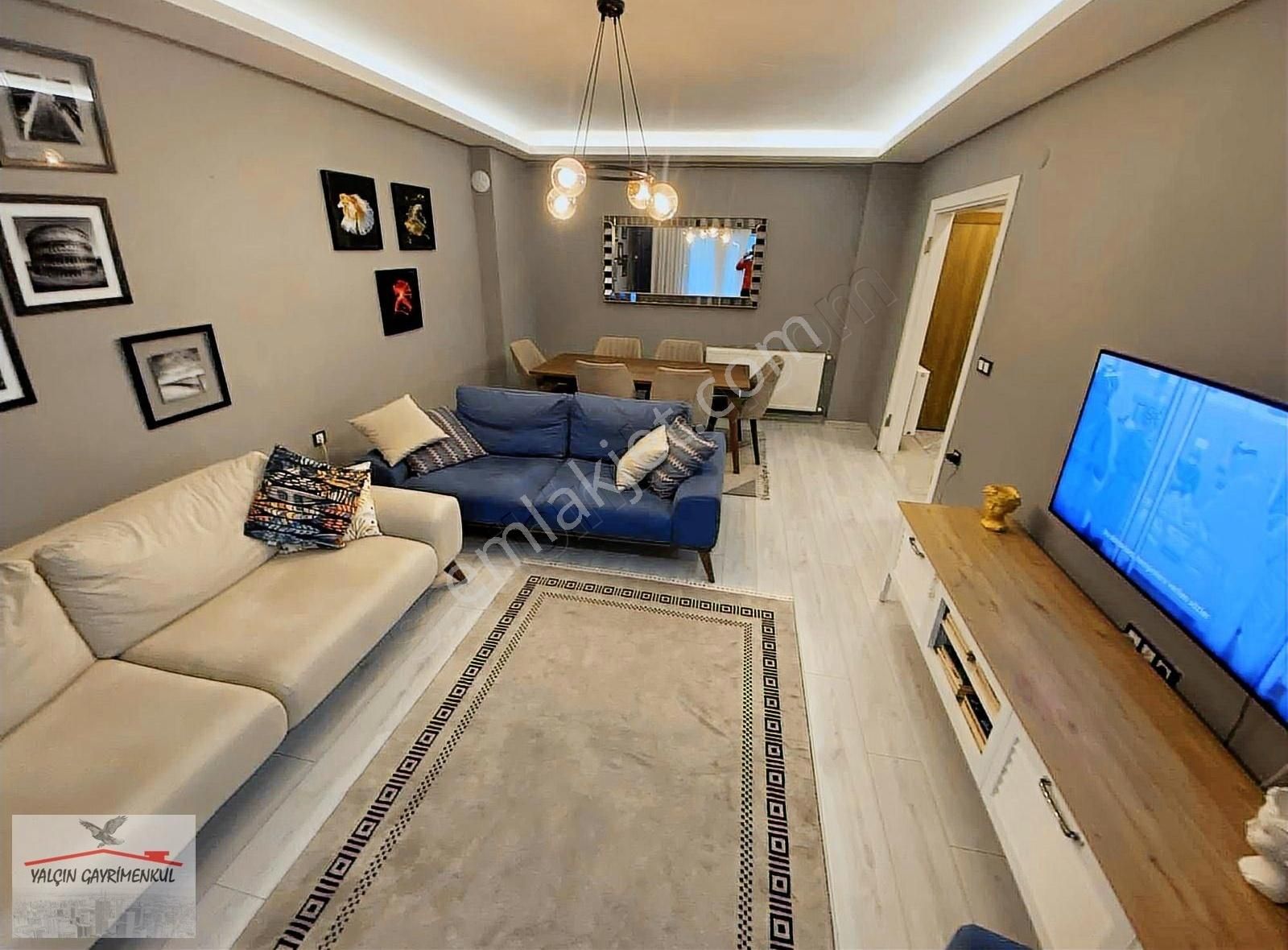 Atakum Mevlana'da Eşyalı Lüks Mutfak Ayrı Kiralık 2+1