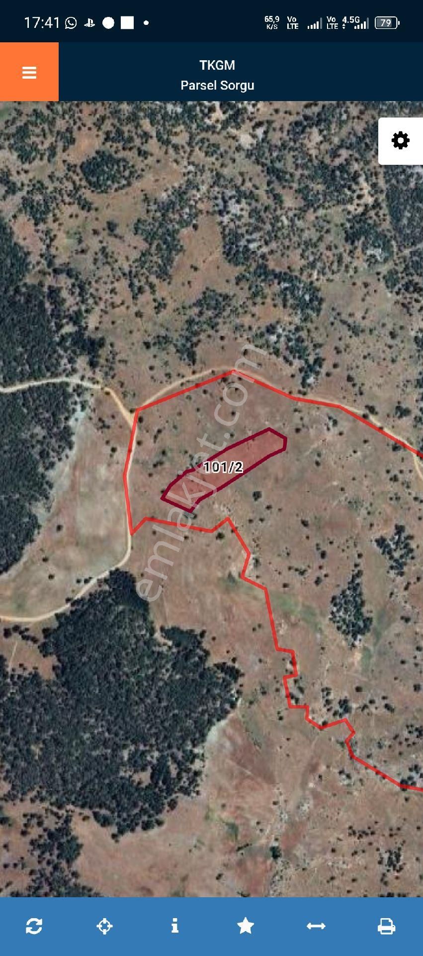 Konya Derebucak Uğurlu'da Satılık 9171 M2 Tarla