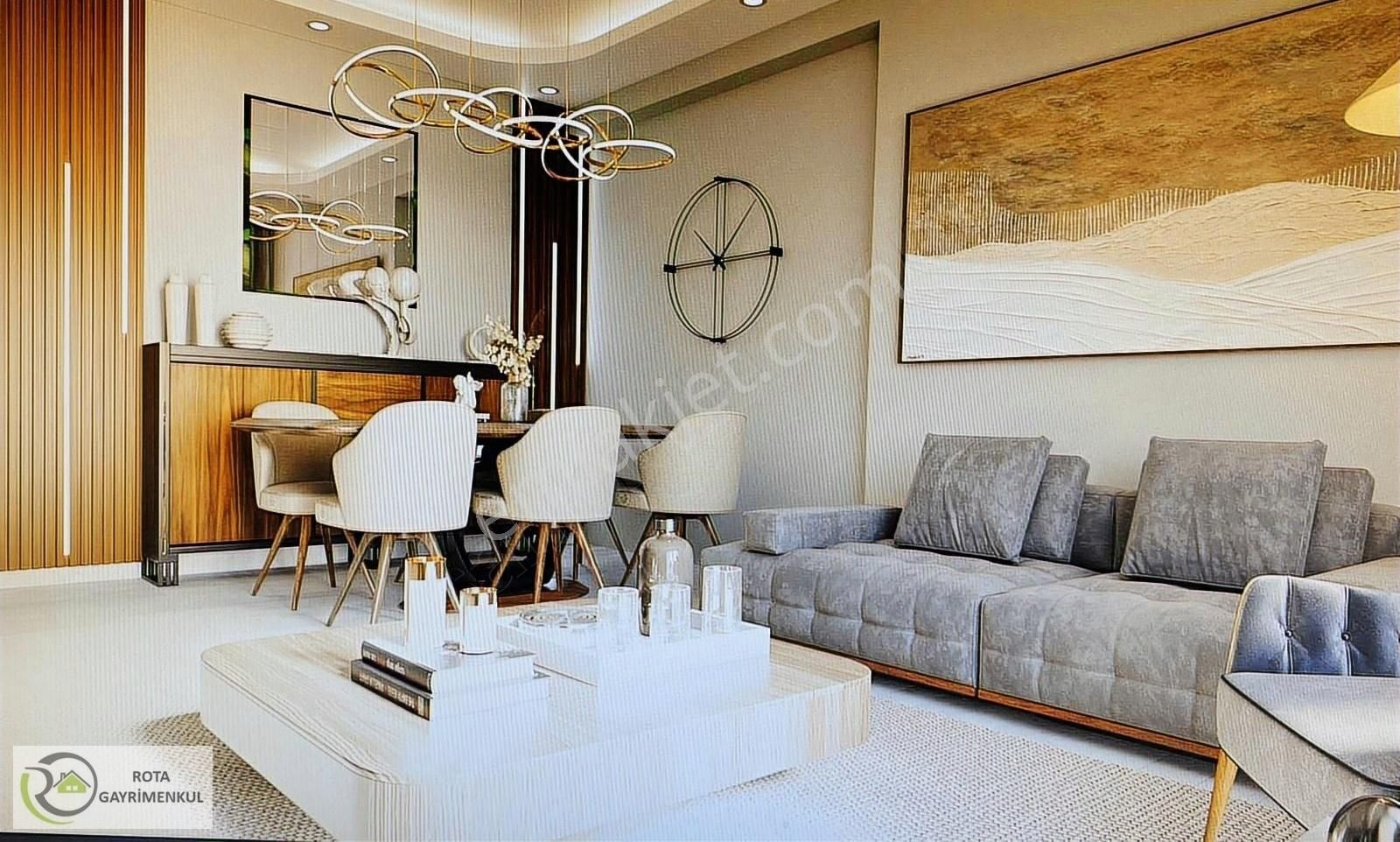 Rota' Dan Yıldızket'te 20 M²teraslı 5+1 Satılık Sıfır Dubleks