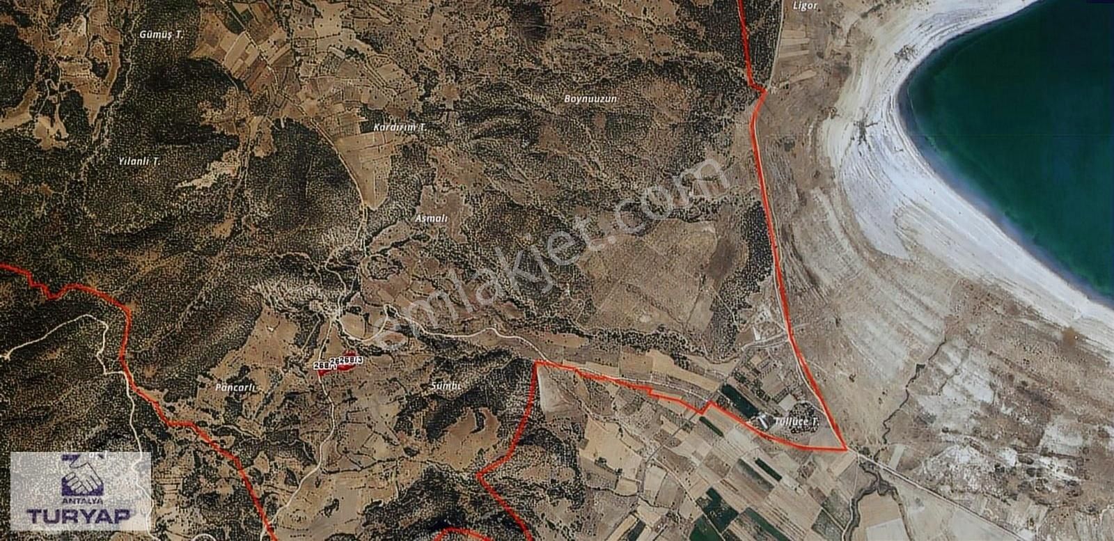Burdur Yaylabeli Satılık Yatırımlık 9651 M2 Arsa