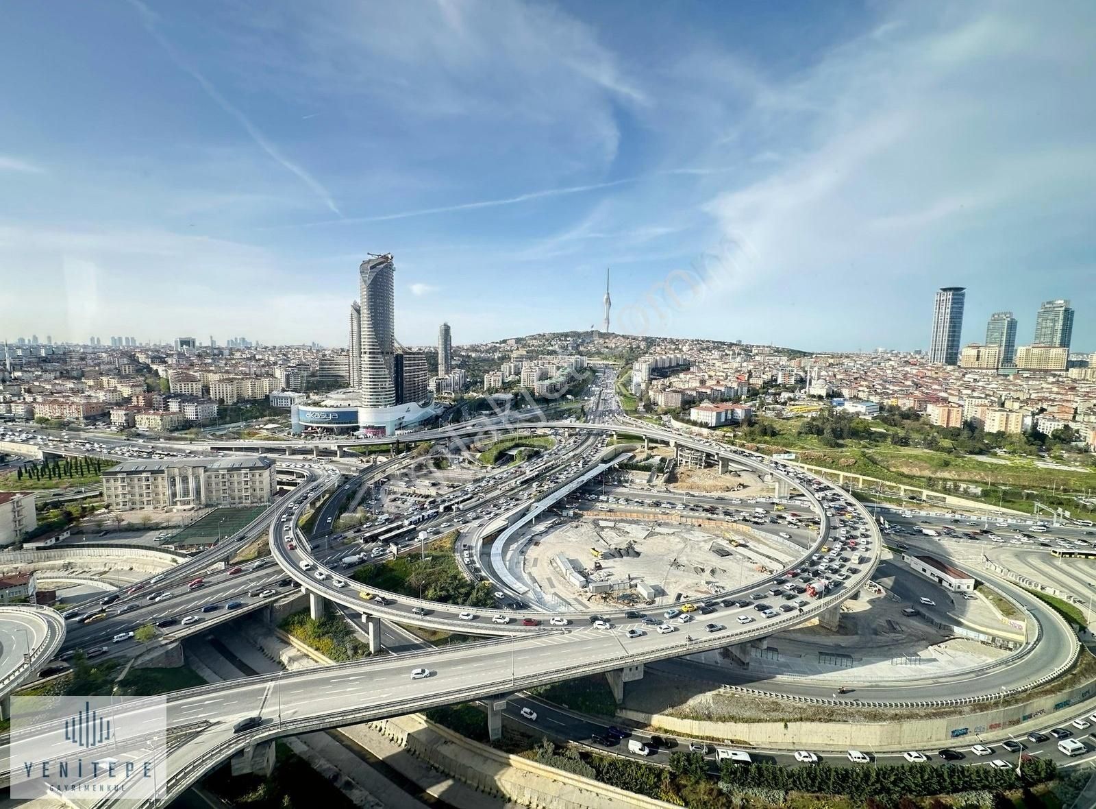 Yenitepe Gayrimenkul'den Panoramik Çamlıca Cephe 2+1 Yüksek Kat