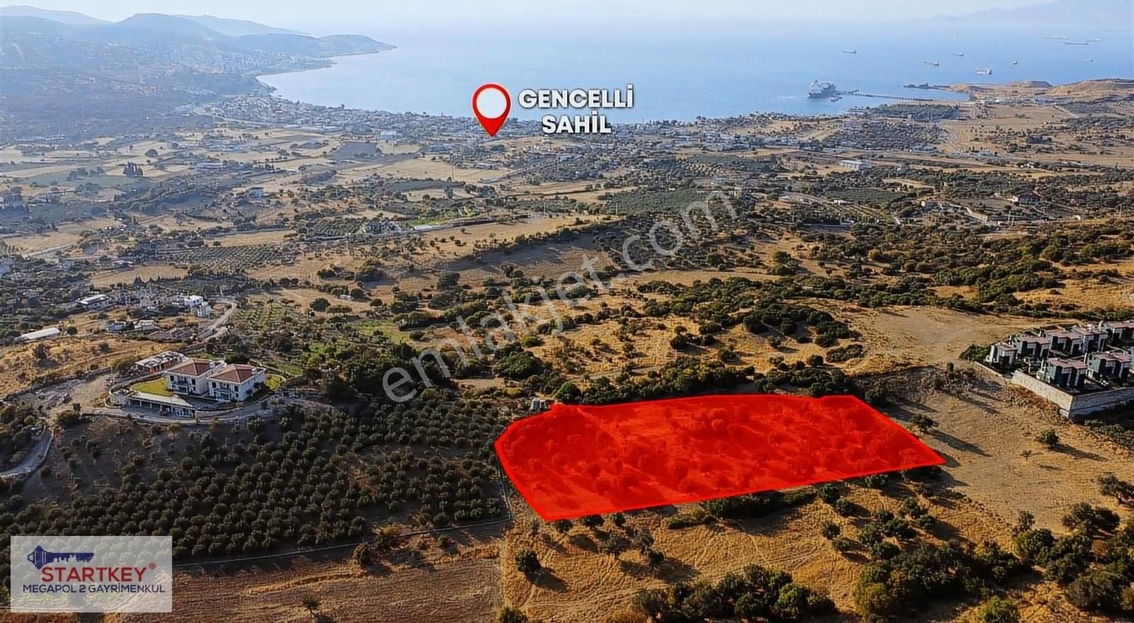 İzmir Foça Deniz Manzaralı Satılık Arazi