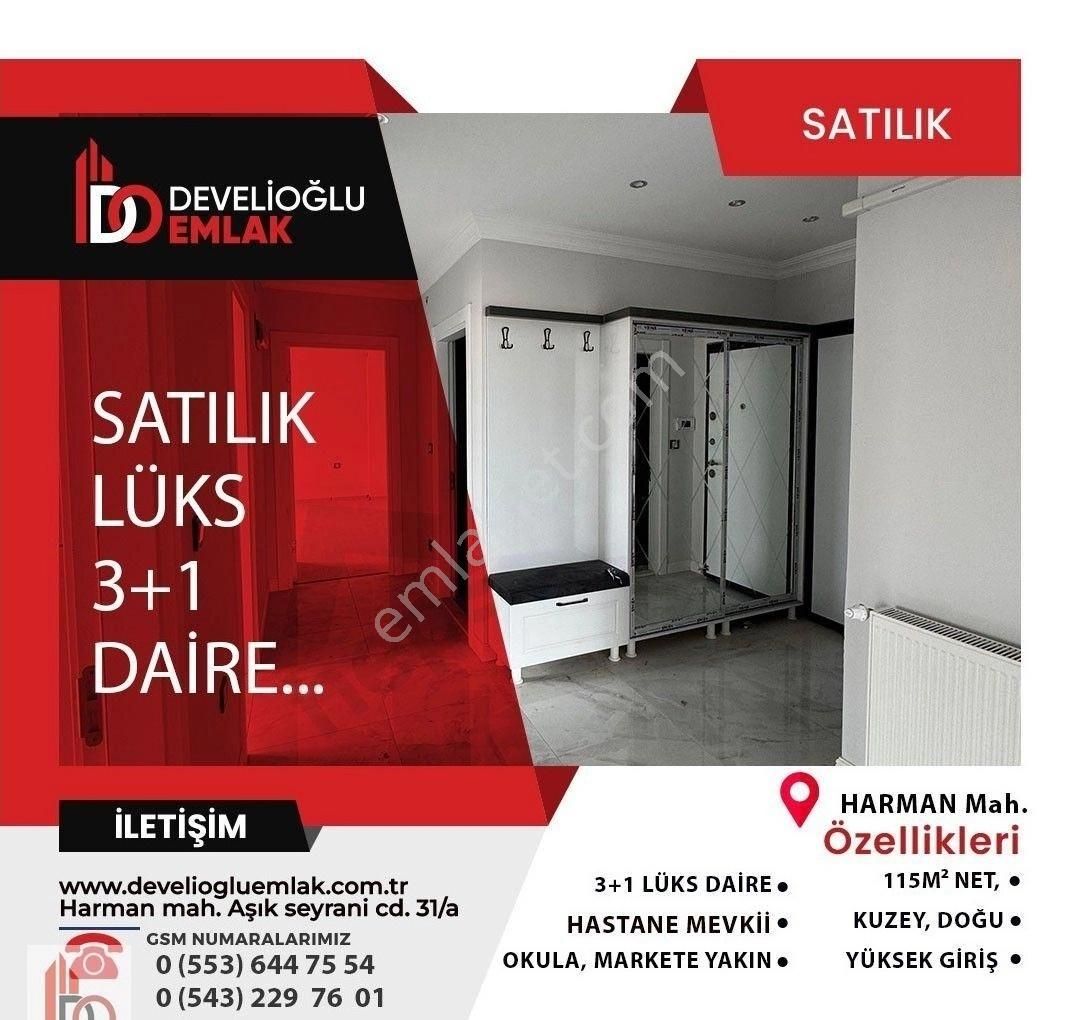 Harman Mah. Sıfır 3+1 Lüks Daire Hastane Mevki