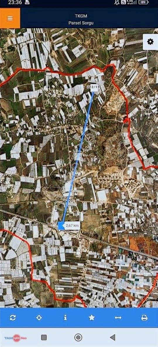 Yukarıkocayatak Ta Çok Güzel Konumda Verimli Tarla