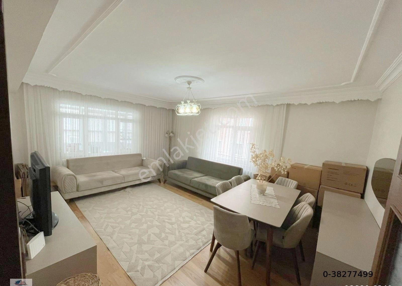 İstasyon Mah. 3+1 Ful Yapılı Arakat 135 M2 Ebeveyn Bany. Satılık Daire