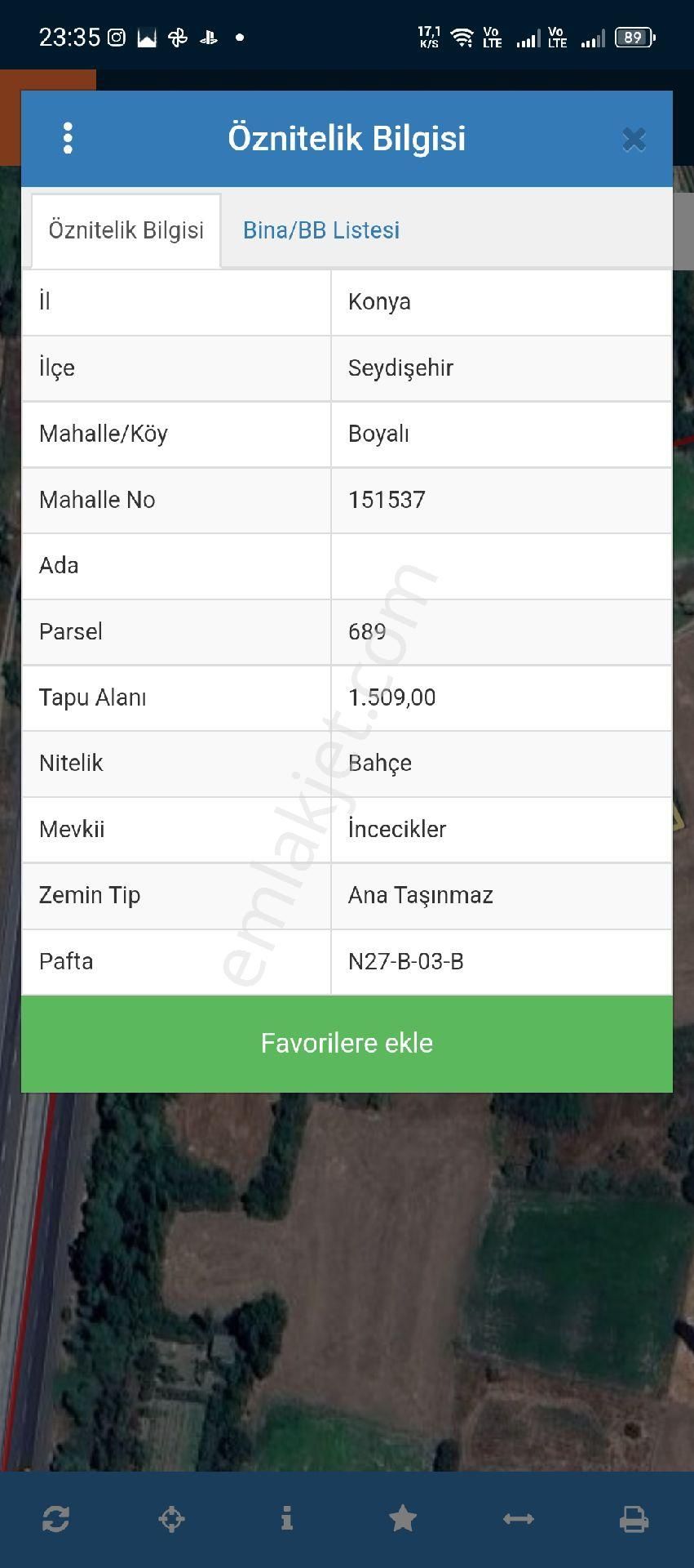 Seydişehir Bostandere Kavşagının Sagtarafında Konya Yoluna 50 Metre Satılık 1509 M2 Bahçeli Ev - Görsel 2