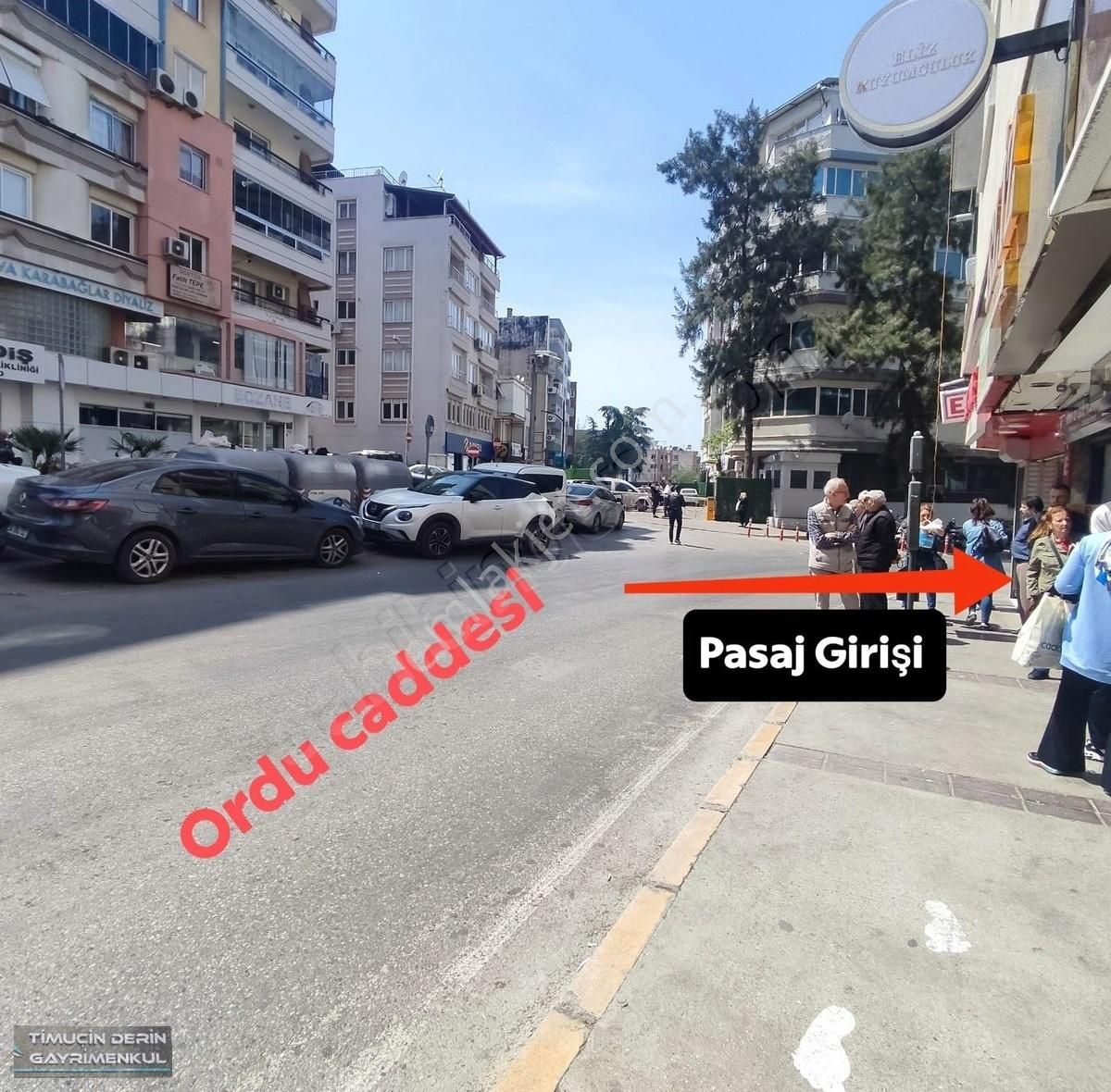 Ordu Cad. Üzeri Pasaj İçinde 30m2 Çift Girişli Kiralık Dükkan