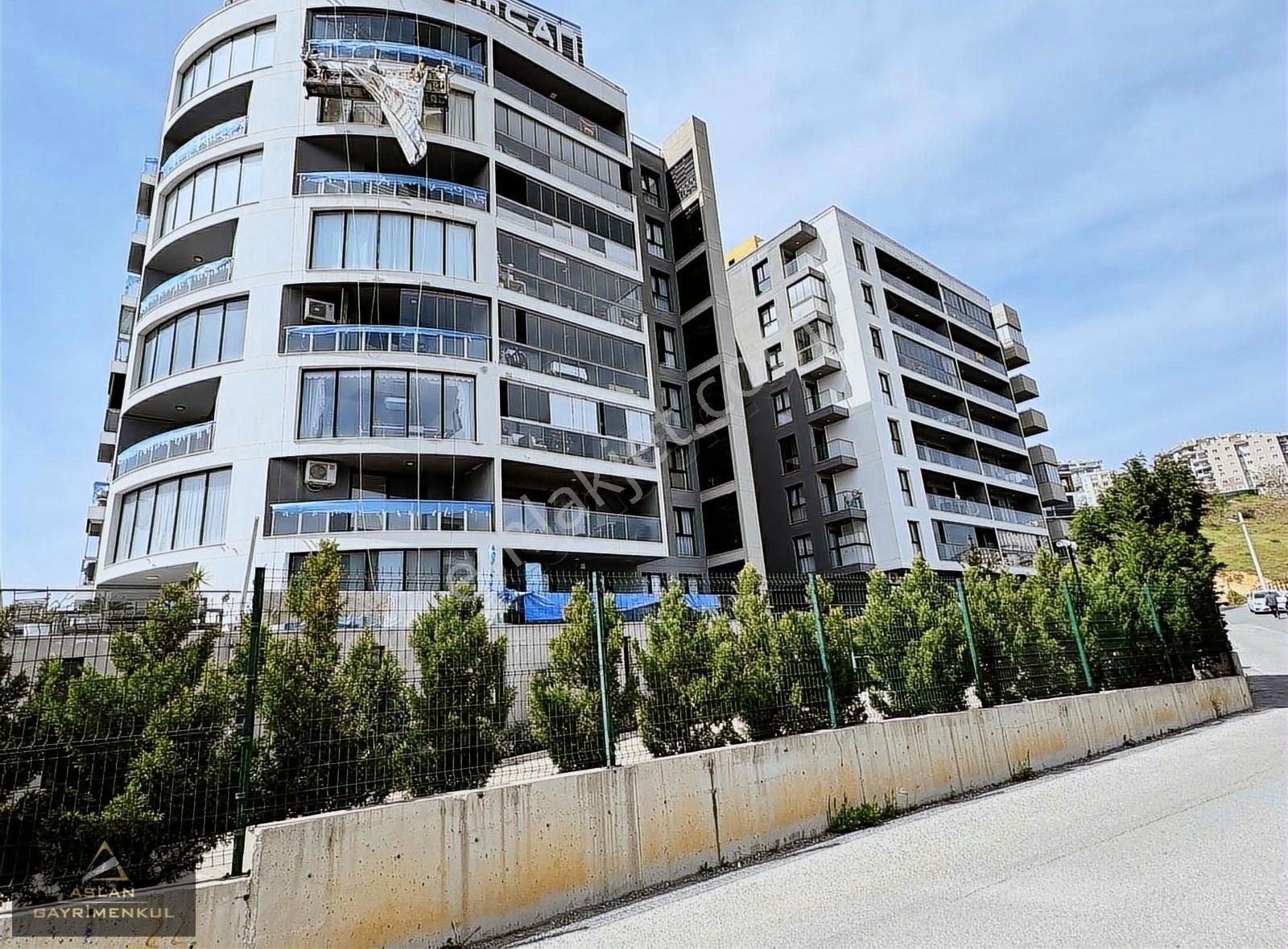Aslan'dan Otoban Yakını, Deniz Ve Şehir Manzaralı Kiralık 3+1