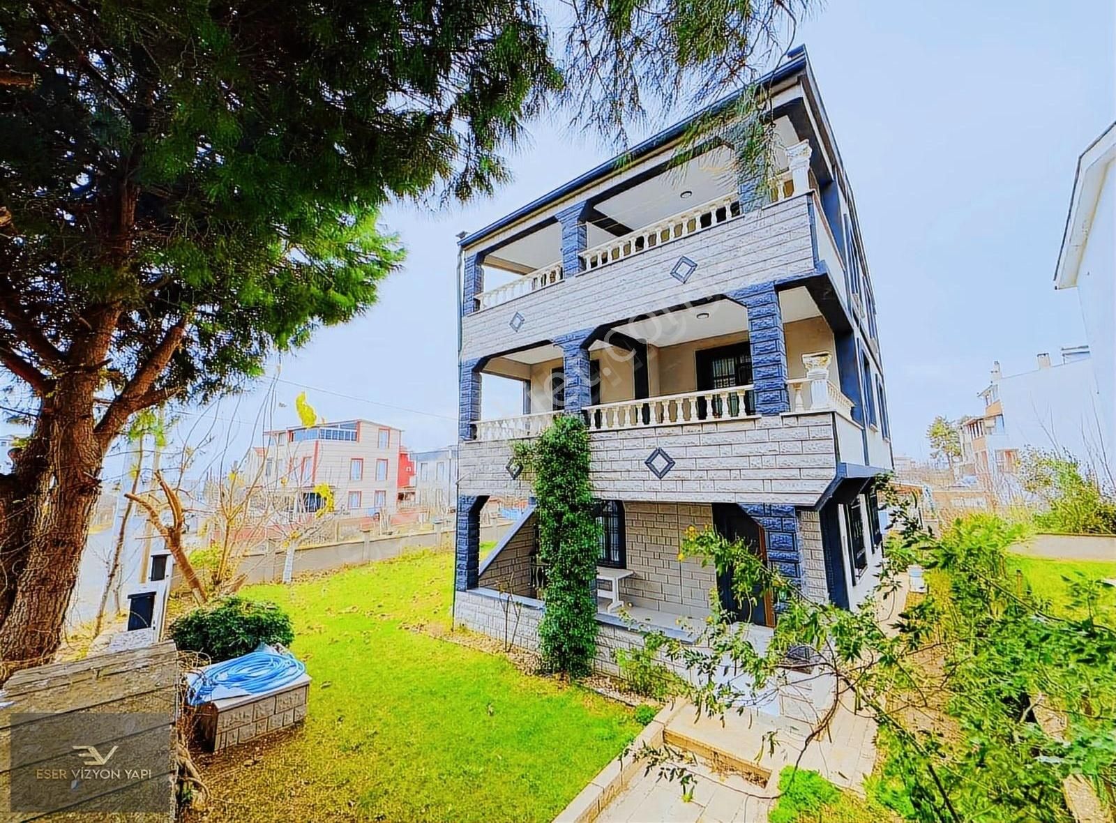 ꧁▇eser Vizyon▇꧂plaja 100metre Köşebaşı Müstakil 6+1 Havuza Uygun