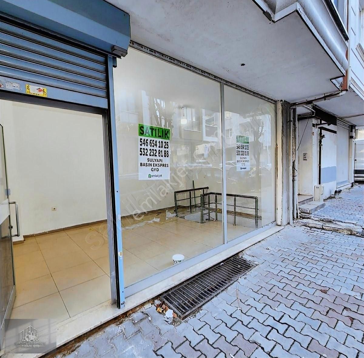 Sulyapıdan Depolu 55 M2 Dükkan