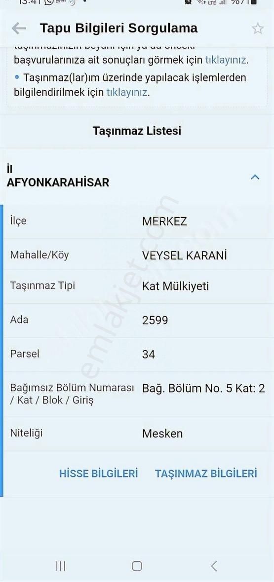 Satılık 3+1 Daire İçi Full Yapılı Sahipata Veysel Karani Fırsat!