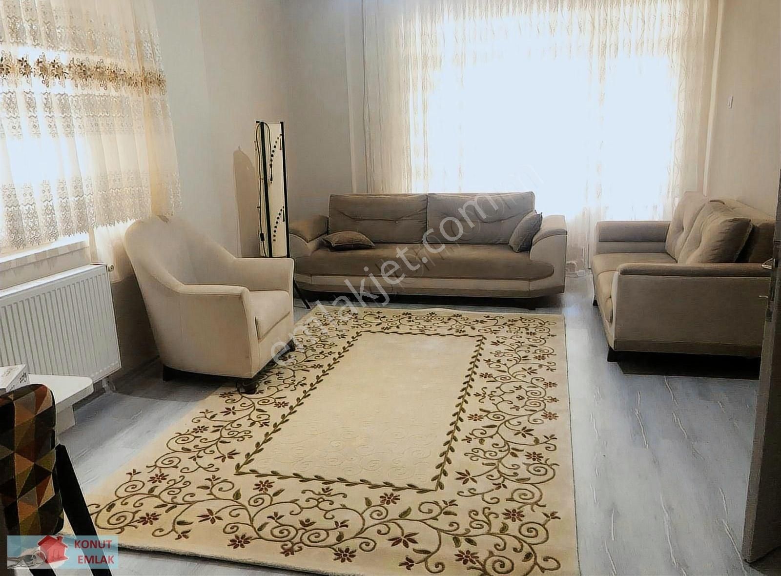 Konut'tan Demetevler 8.cadde'de 2+1 Eşyalı Kiralık Daire