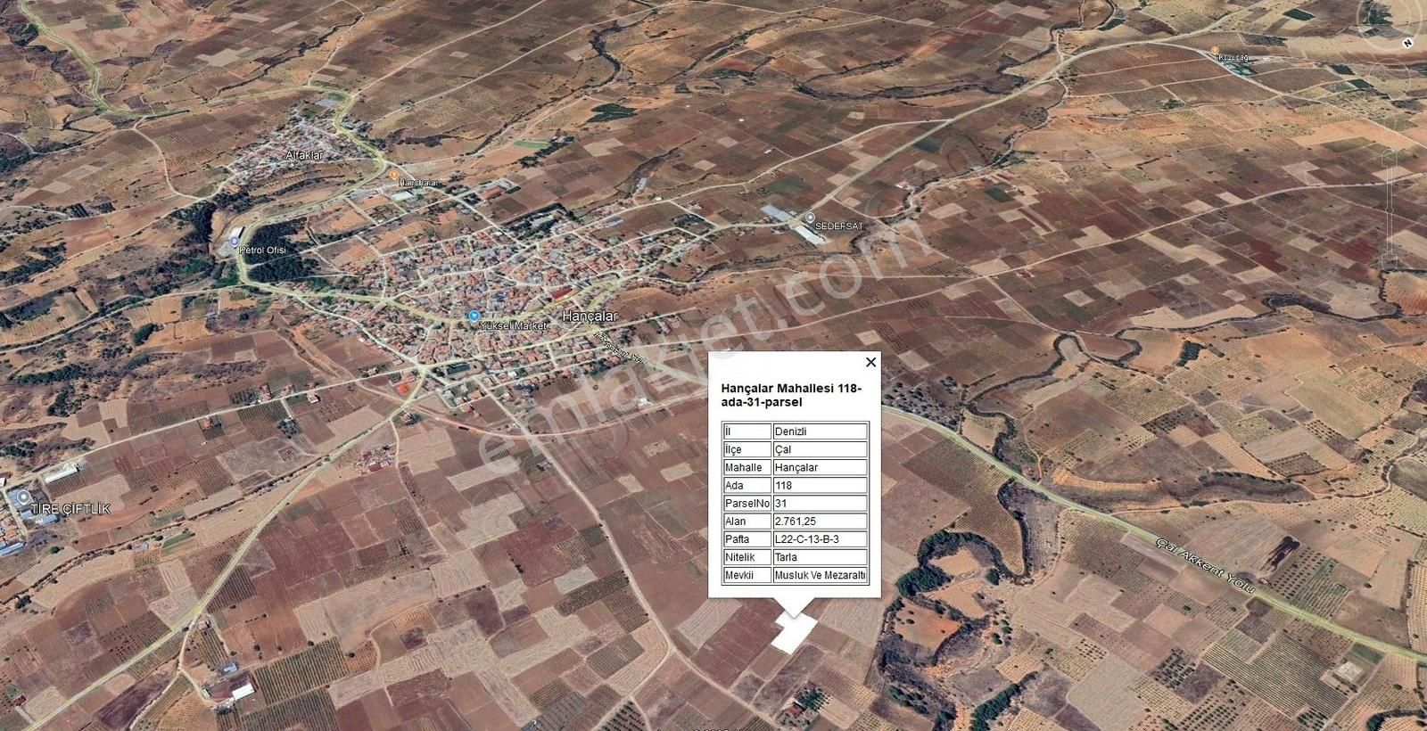 Hançalar'da Yatırımlık Fırsat Arazi