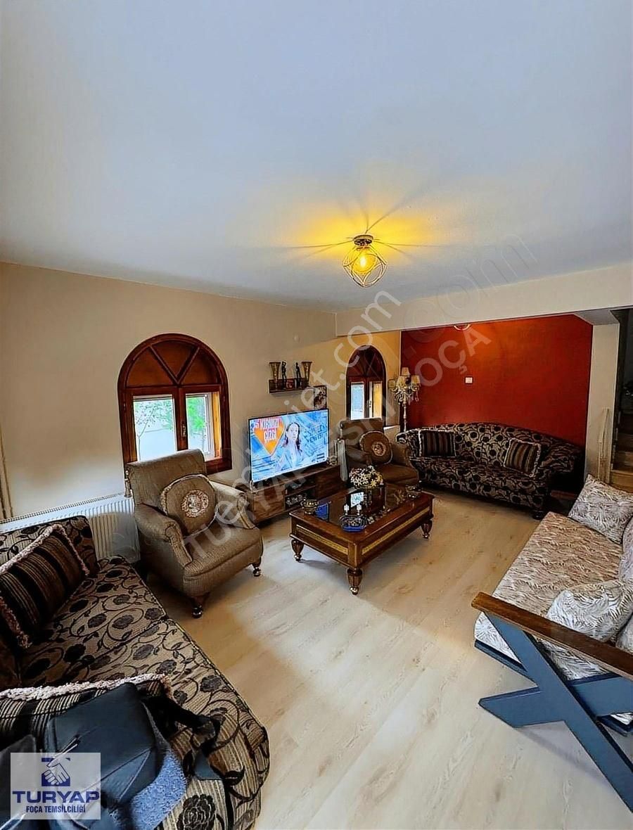 Turyap Foça'dan Gencelli Muhteşem 3+1 Müstakil Villa - Görsel 28