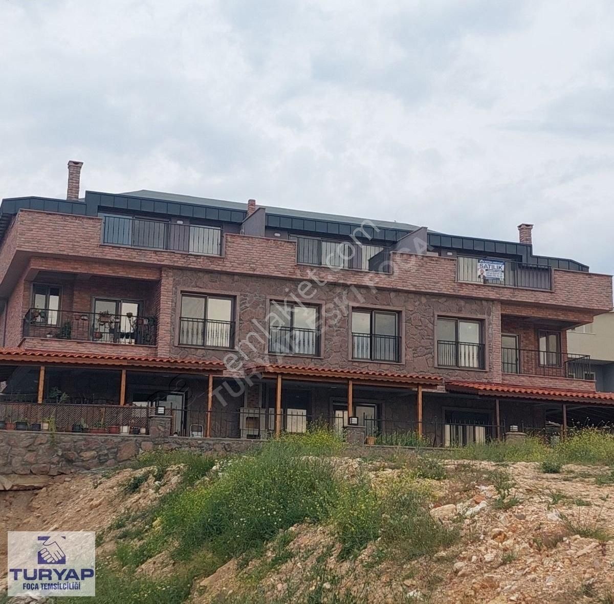 Turyap Foça'dan Asos Villalarında Satılık Lüks Tripleks - Görsel 13