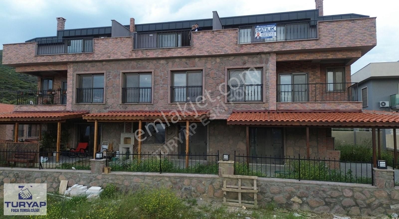 Turyap Foça'dan Asos Villalarında Satılık Lüks Tripleks - Görsel 19